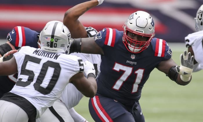 Michael Onwenu, the New England Patriots' 5th Round Pick